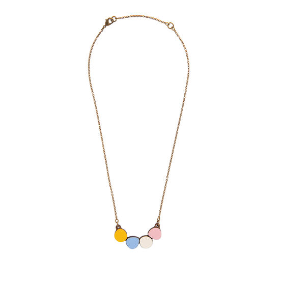 Hilma af Klint inspired dots necklace